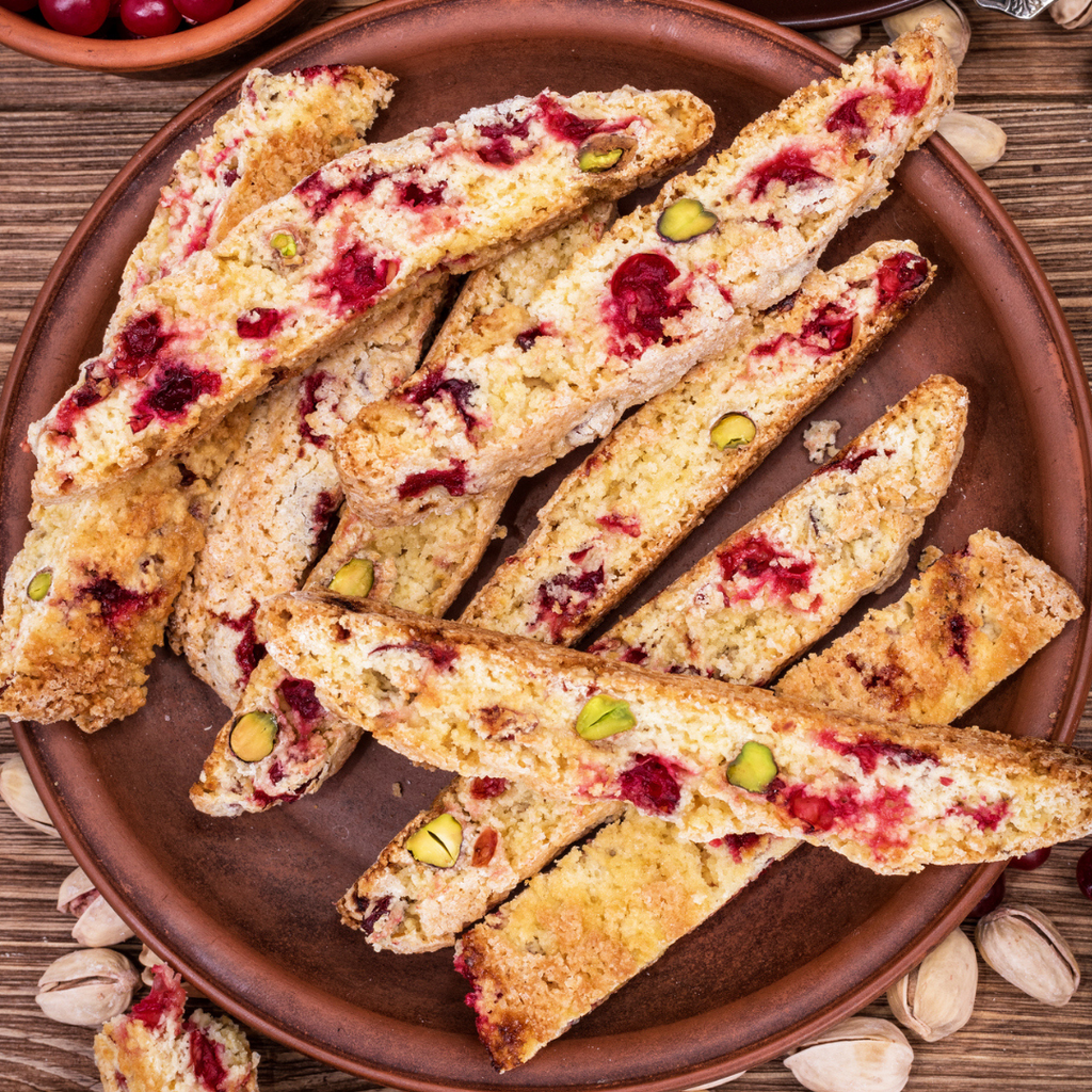 Cranberry Pistachio Biscotti | Holiday Recipe from Super King Market