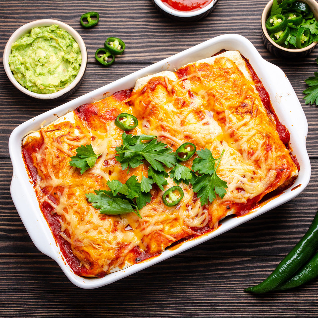 Perfectly Simple Enchiladas Recipe with Easy Homemade Red Sauce
 &ndash; Super King Markets