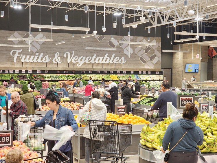 affordable fresh produce market