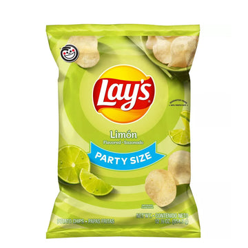 Lay's Potato Chips Limon Party Size 12.5oz
