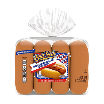 Ball Park Hot Dog Buns 14 oz