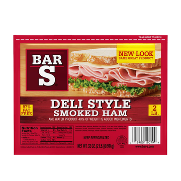 Bar-S Deli Style Ham 2 lb