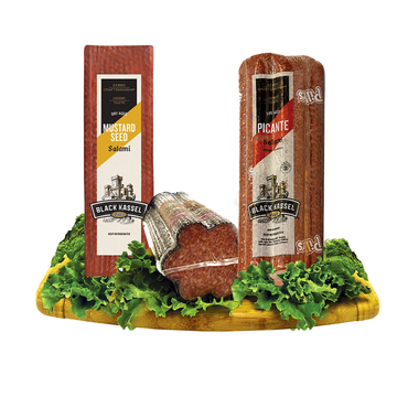 Black Kassel Pillers Old Forest Salami