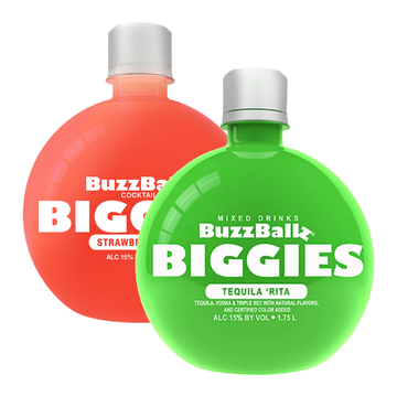 BuzzBallz Biggies Ready to Drink Cocktails Selected Varieties 1.75 Ltr