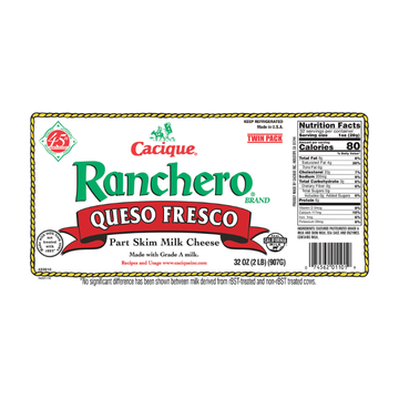 Cacique Ranchero Queso Fresco Twin Pack 2x16 oz