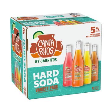 Cantaritos Hard Soda 12 Pk 12 oz Btls