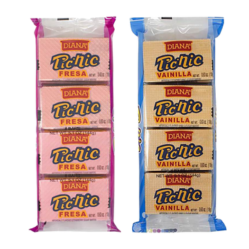 Diana Pic-Nic Wafer Strawberry or Vanilla 4.8 oz