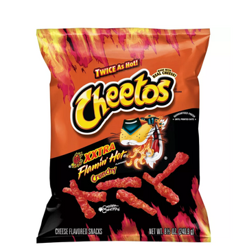 Cheetos XXTRA Flamin' Hot Crunchy 8.5oz