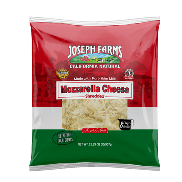 Joseph Farms Mozzarella Shredded Cheese 2 lb