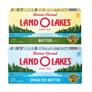 Land O Lakes Salted/Unsalted Butter Quarters 16 oz