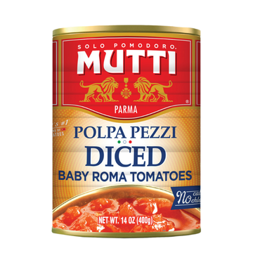Mutti Diced Roma Tomatoes 14 oz