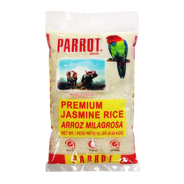 Parrot Jasmine Rice 10 lb