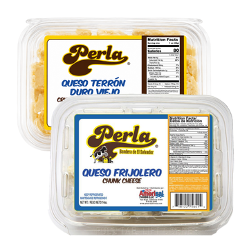 Perla Crumbled or Chunk Cheese Selected Varieties 12-14 oz Trays