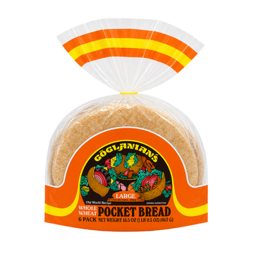 Pocket Whole Wheat Bread 16 oz
