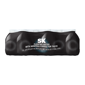 SK Purified Drinking Water 24 Pk 8 oz