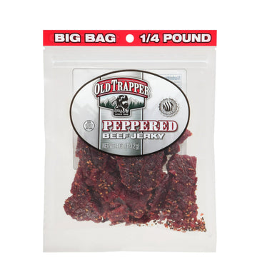 Old Trapper Peppered Beef Jerky 4oz