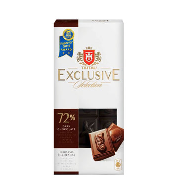 Tai Tau Exclusive 72% Cocoa Dark Chocolate Bar 3.5oz