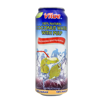 Viloe 100% Coconut Water with Pulp (16.9 oz)