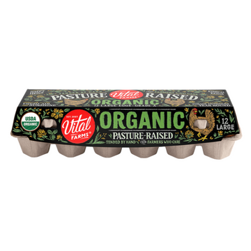 Vital Farms Pasture Raised Organic Large Dozen Eggs