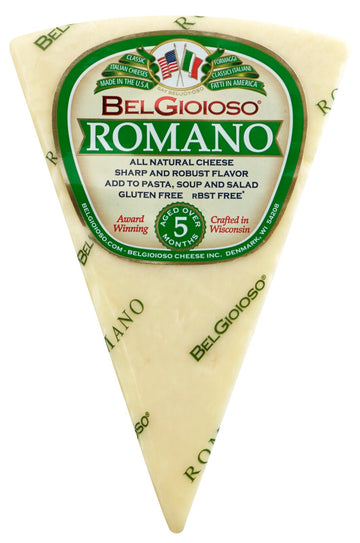 Belgioioso Romano Cheese Wedges 5 - 8 oz
