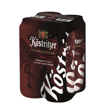 Kostritzer Schwarzbier 4pk Can 16.9oz