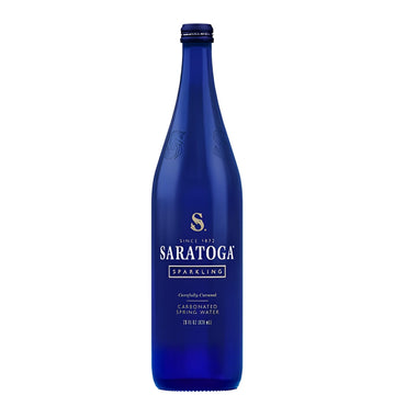 Saratoga Sparkling Carbonated Spring Water 28oz