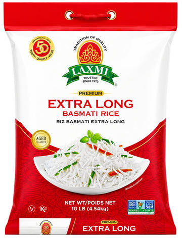 Laxmi Extra Long Basmati Rice 10 lb