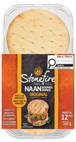 Stonefire Naan Dippers or Rounds 7.5-12.7 oz