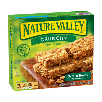Nature Valley Granola Bars 6 ct, pantry staple at Super King Markets