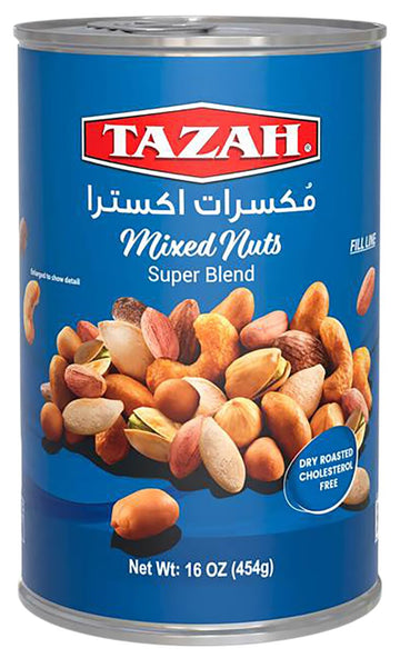 Tazah Extra Mixed Nuts 16 oz