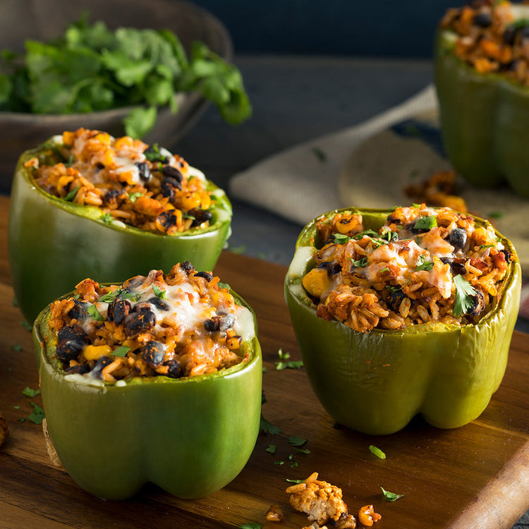 Simple Stuffed Green Bell Peppers – Super King Markets