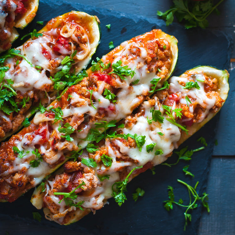 Stuffed Zucchini Boats – Super King Markets