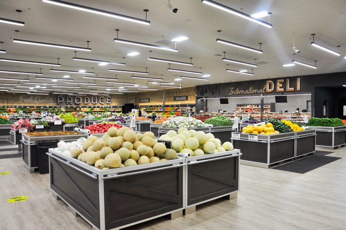 supermarket in California