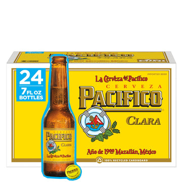 Pacifico Clara 24pk Btl 7oz