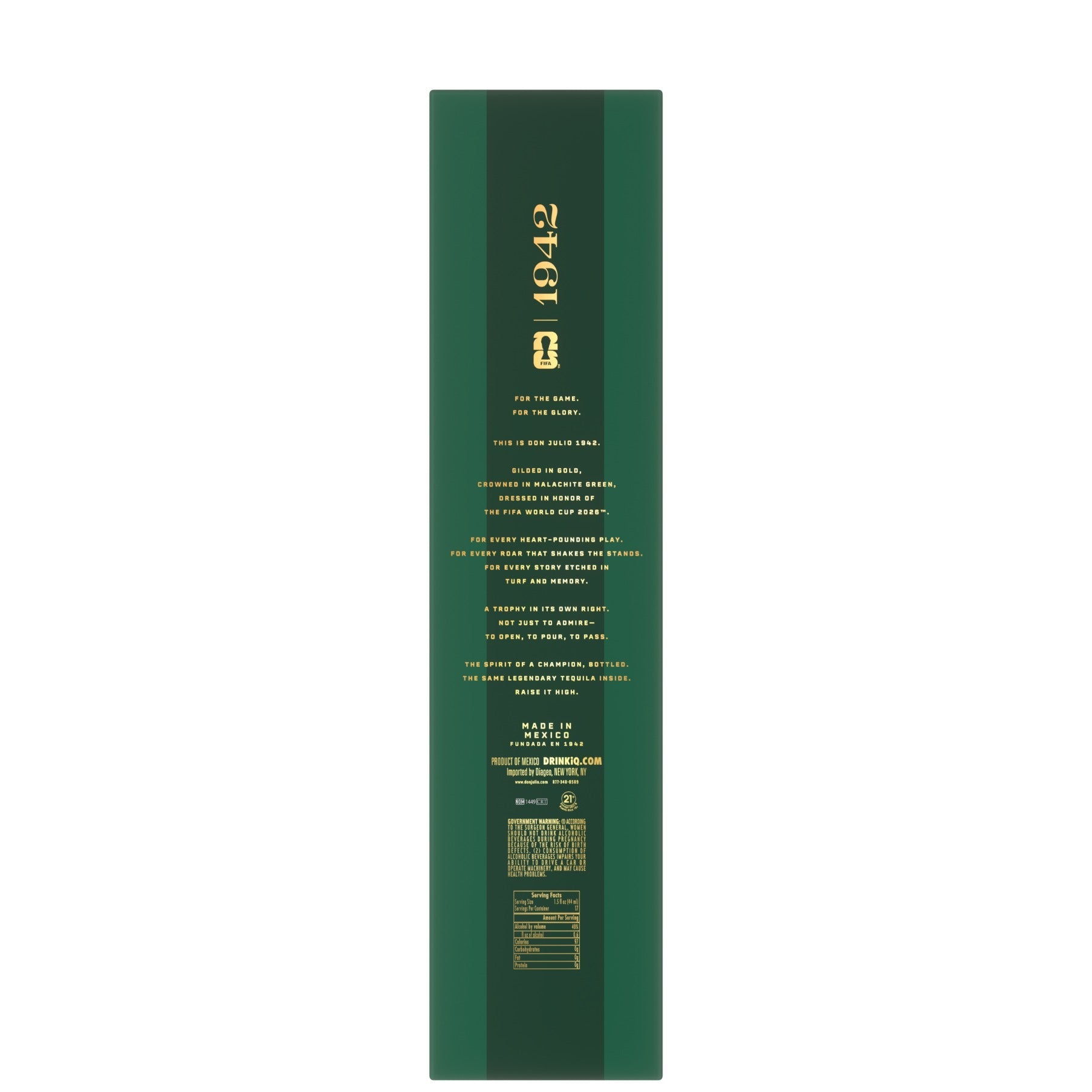Don Julio Anejo 1942 FIFA World Cup 2026 Limited Edition 750ml — view 2