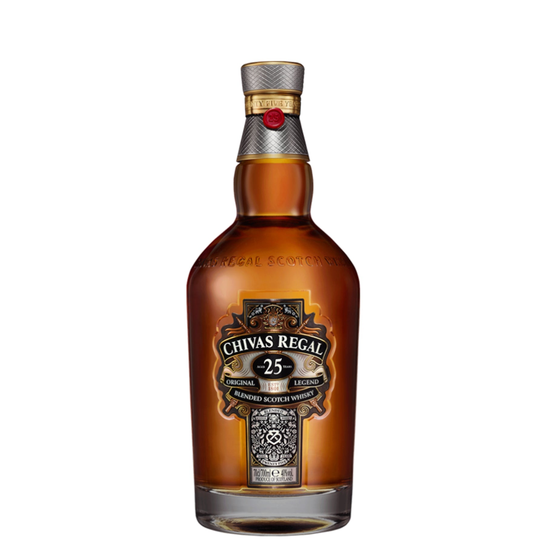 Chivas Regal 25 Yr Blended Scotch Whisky 750ml