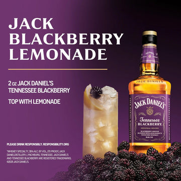 Jack Daniel's Tennessee Blackberry Whiskey 750ml