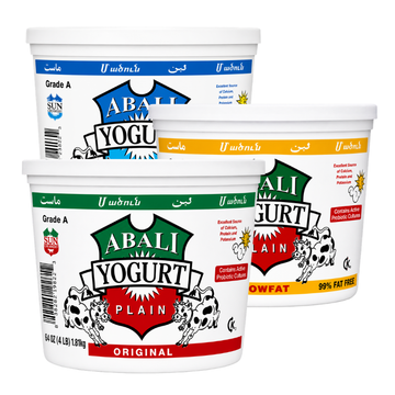 Abali Homestyle, Original or Low Fat Plain Yogurt 64 oz
