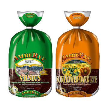 Amber Rye Breads Selected Vaieties 700-800 Grams