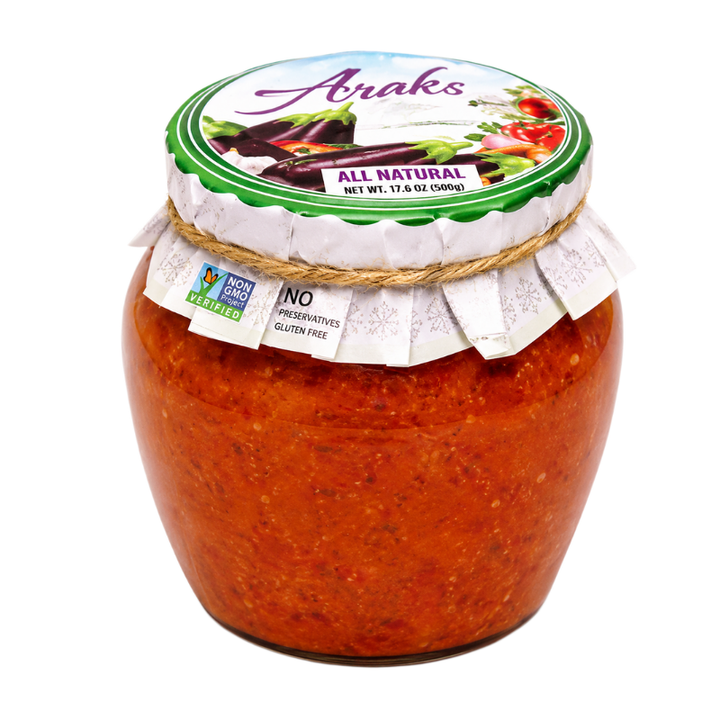 Araks Plain Eggplant Spread 500 Grams
