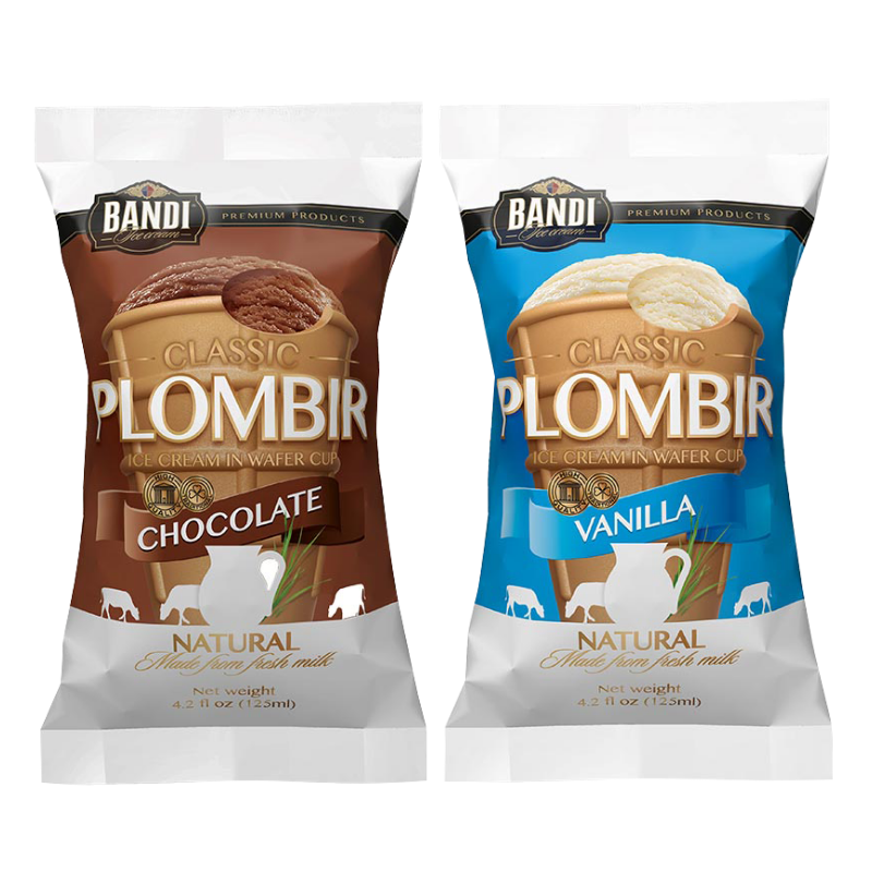 BANDI Ice Cream Cones 125 ml Selected Varieties