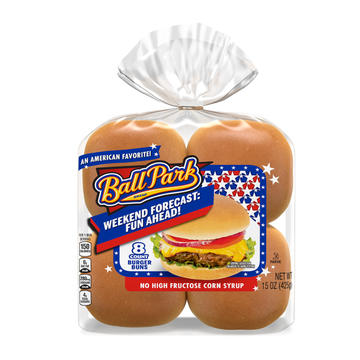 Ball Park Hamburger Buns 15 oz