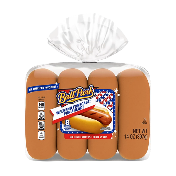 Ball Park Hot Dog Buns 14 oz