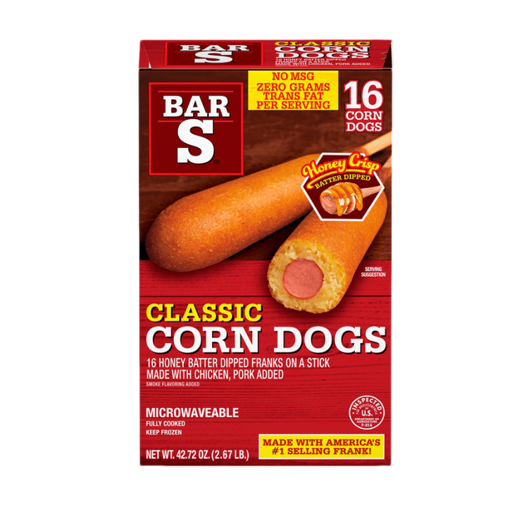 Bar-S Classic Corn Dogs 2.67 lb