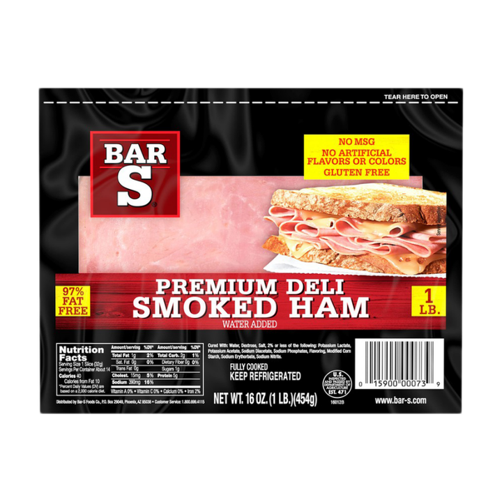 Bar-S Extra Lean Ham 16 oz