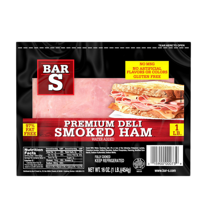 Bar-S Extra Lean Ham 16 oz