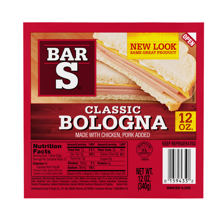 Bar-S Jumbo Franks Bologna 12 oz