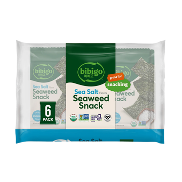 Bibigo Sea Salt Seaweed 6 Pk 0.96 oz
