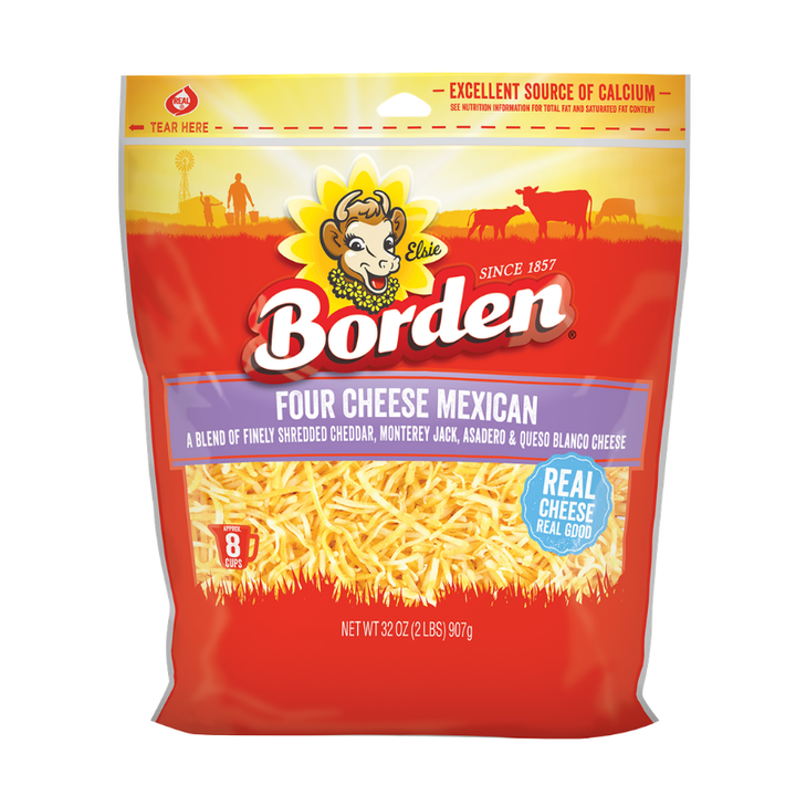 Borden Four Cheese Mexican 32 oz