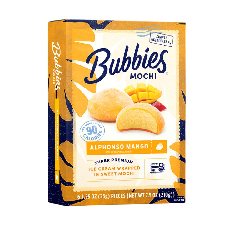 Bubbies Mochi Mango 6 ct